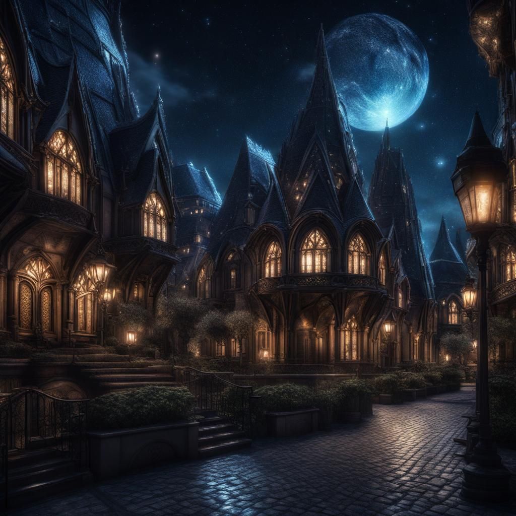 Velaris City of Starlight: Hyperrealistic Night Court
