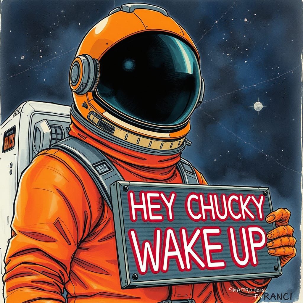 HEY CHUCKY—WAKE UP