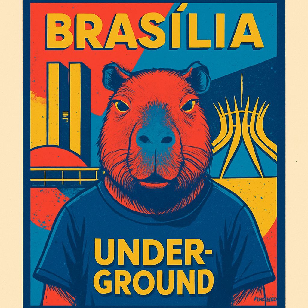 Ultra-Realistic Anime-Style Capybara in Modern Cityscape