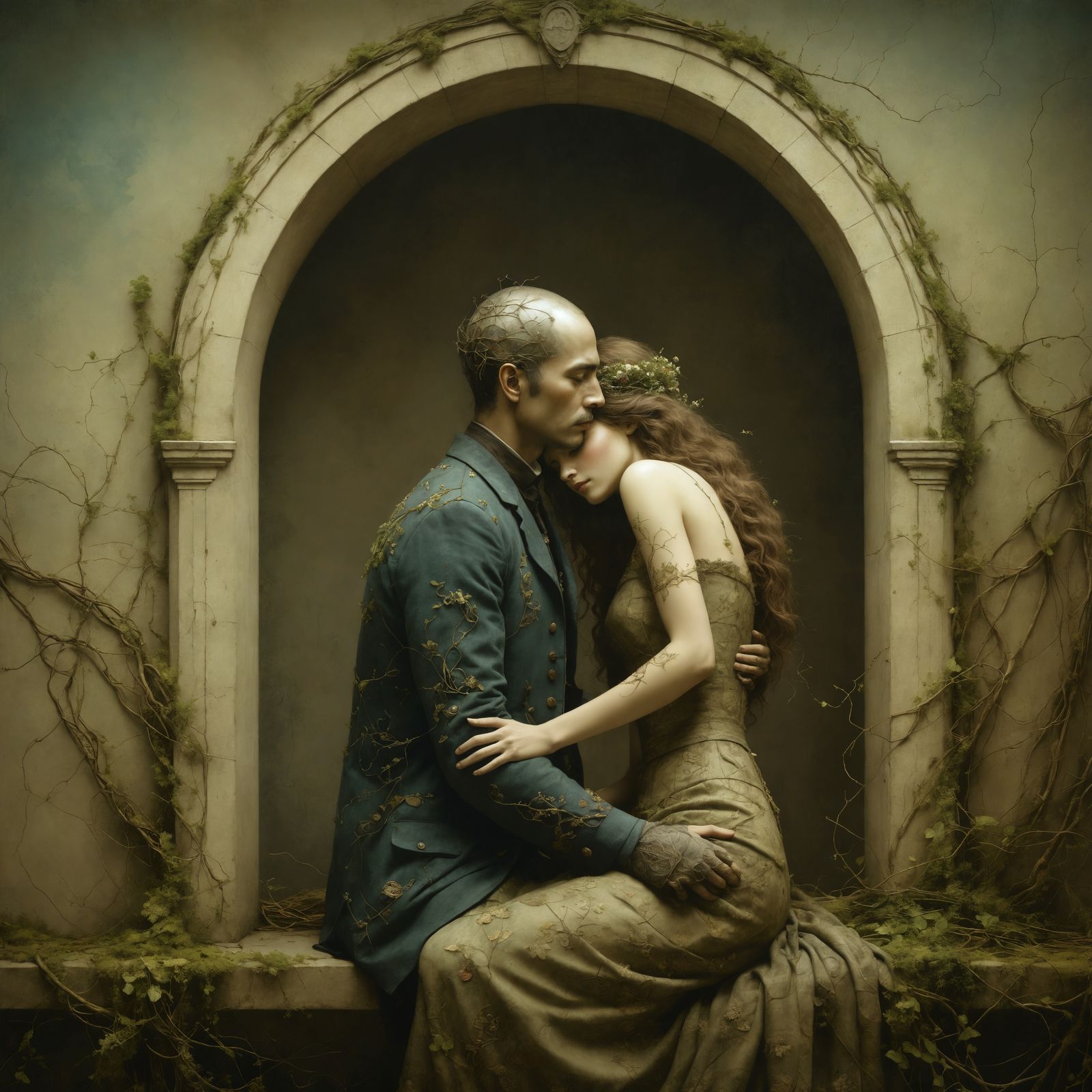 The End of a Love Story in a Moody, Overgrown Landscape