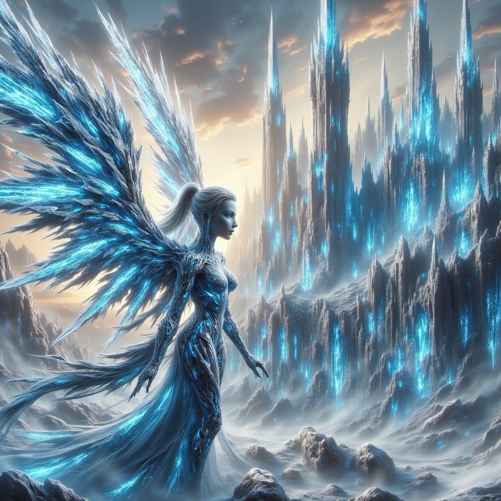 <lora:-Omnious-:1.0>Ice Fairy 2