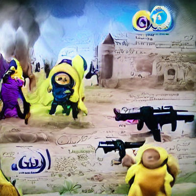 Minions Versus Teletubbies: A Strange Showdown