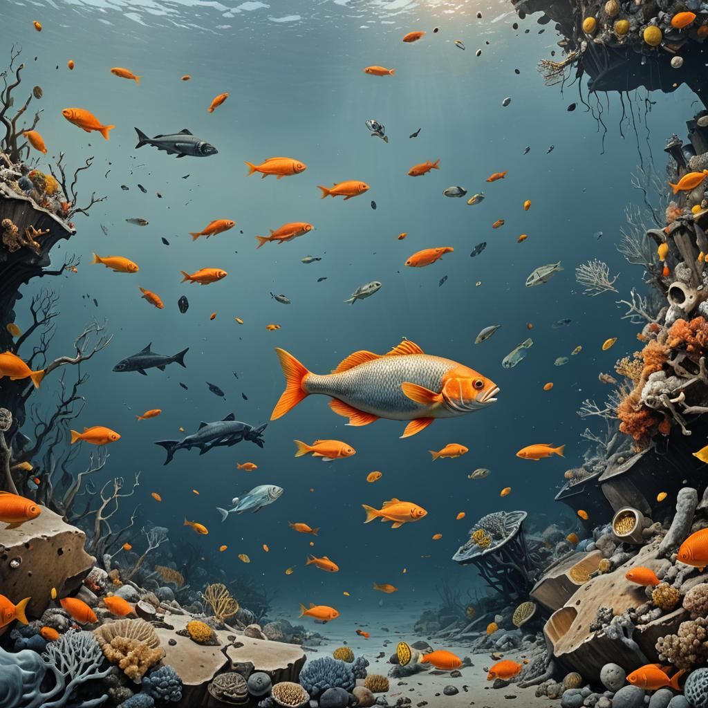 Dystopian Ocean: Pollution in Surrealist Art