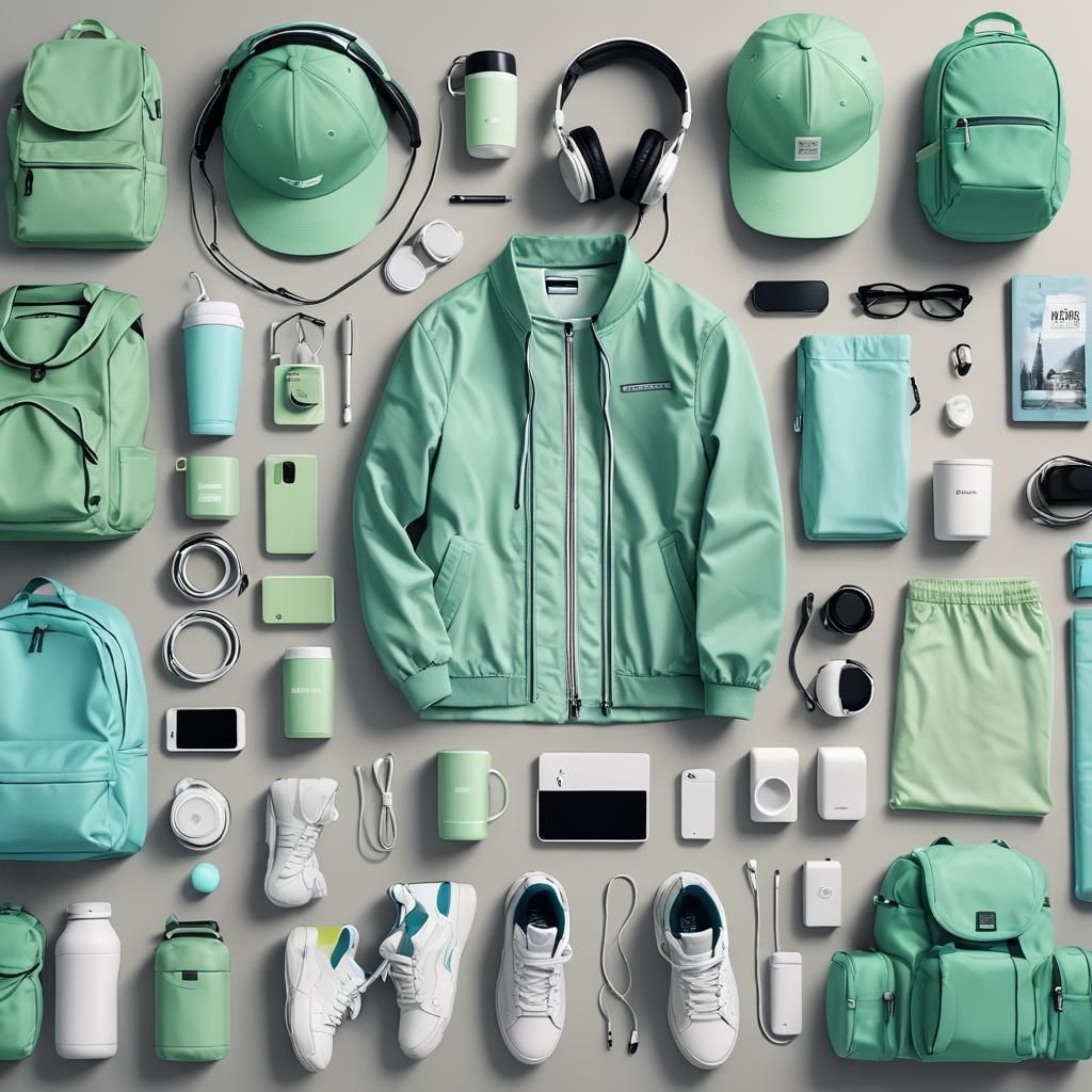 Concept Art Studio Displaying Fashion Products