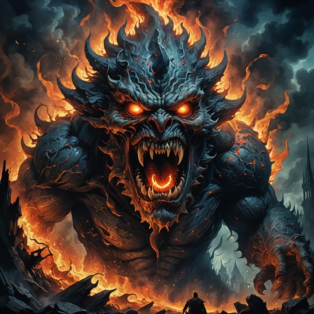 (The background is a hell and in the frontal scene one touch...