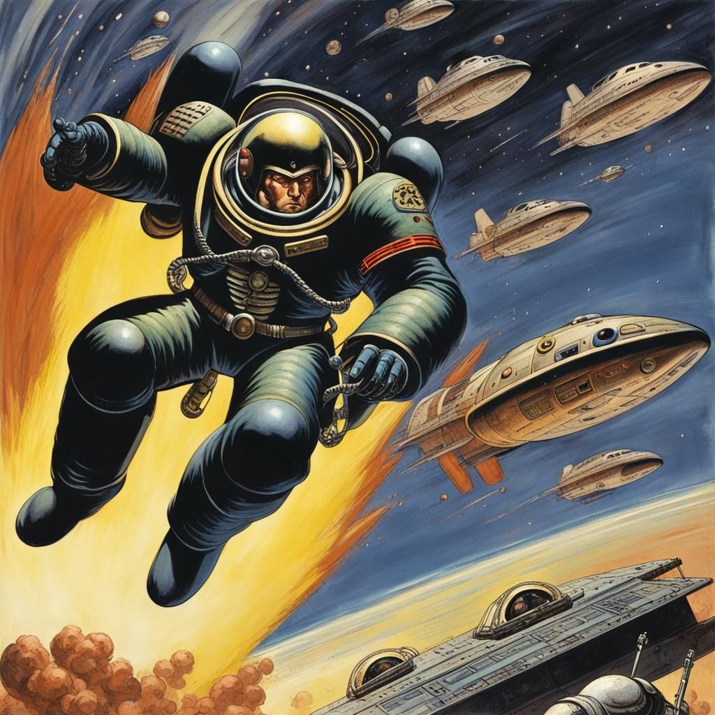 Space Marines Leap into Galactic Abyss