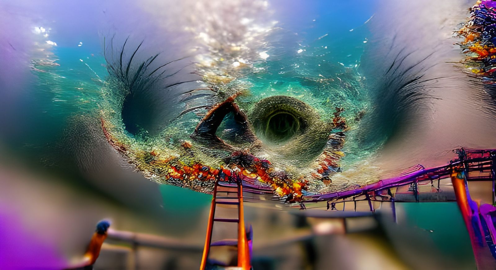 Endless Dive Into The World's Eye