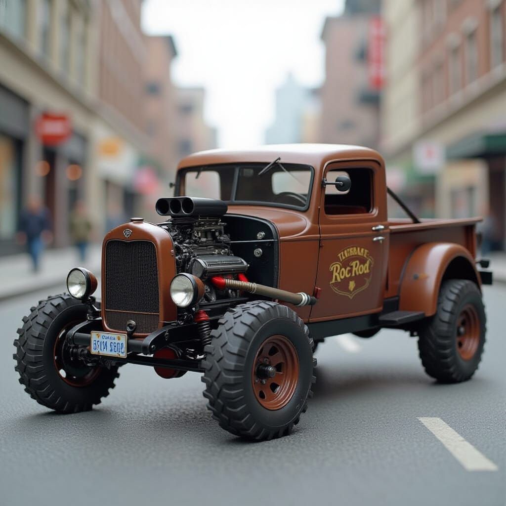 Boc ratrod truck