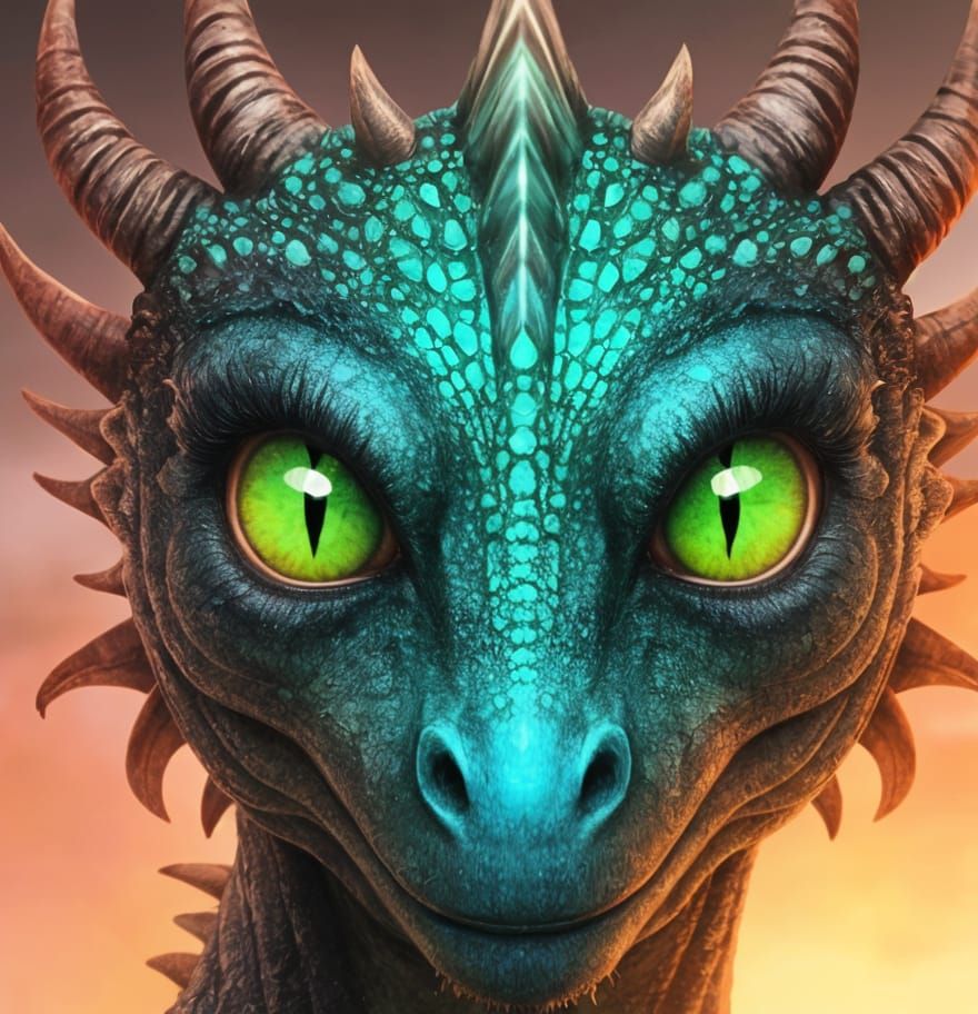 Ancient Dragon's Piercing Gaze