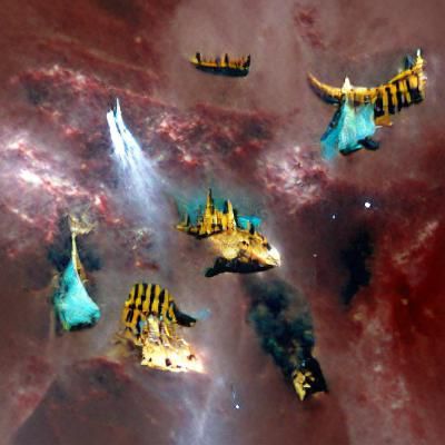 Hungarian and Turkish Spaceships Battle in Nebula