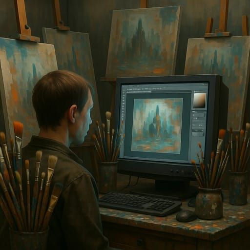 The high cost of AI art to real living artists and to human ...