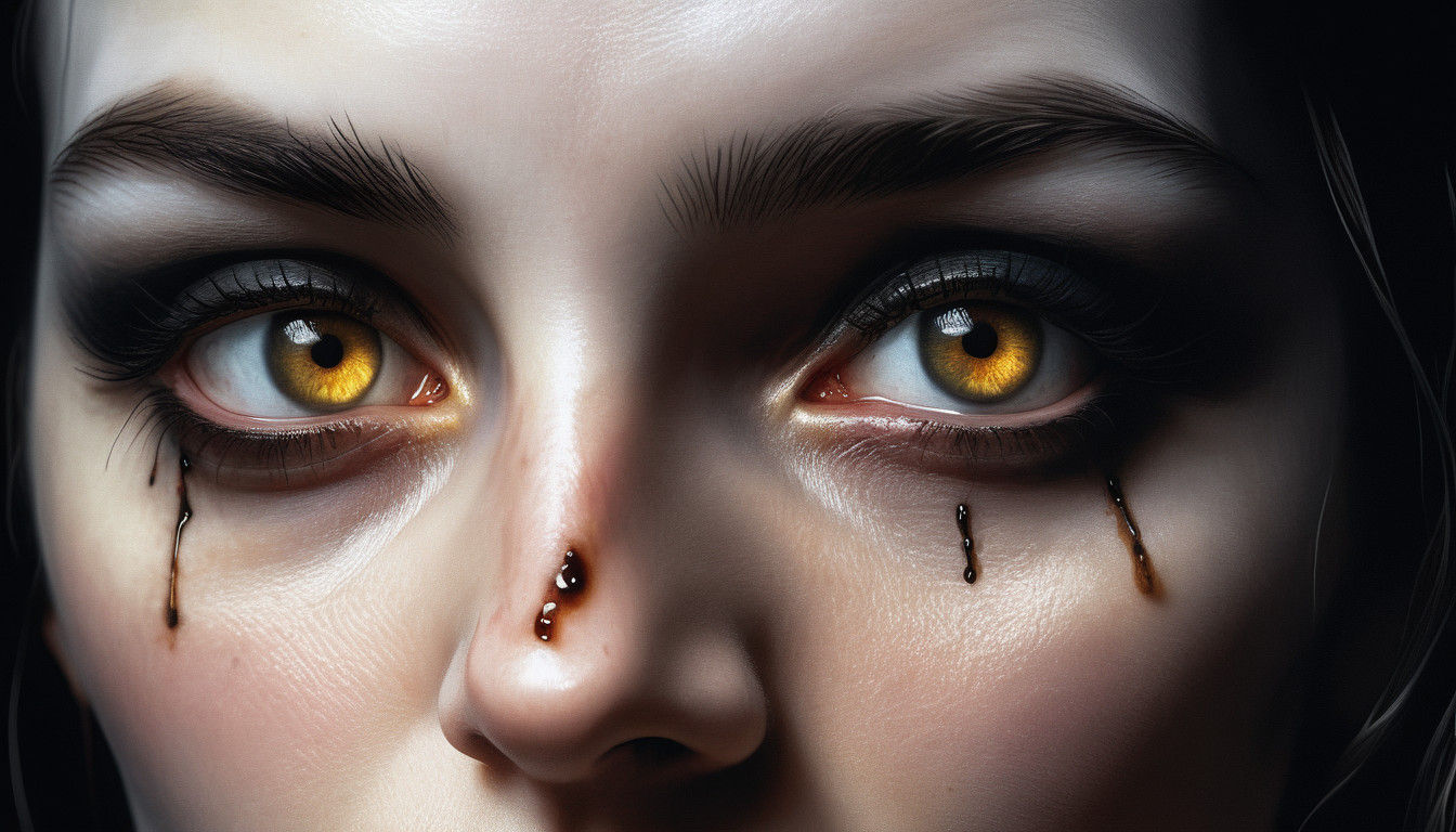 The Enchanting Vampire's Gaze