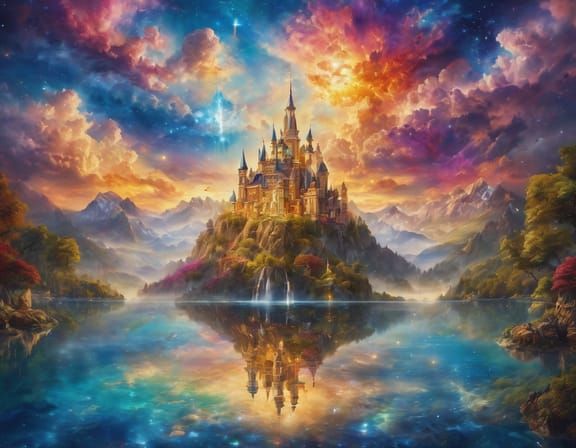 Beautiful Landscape Generated by AI