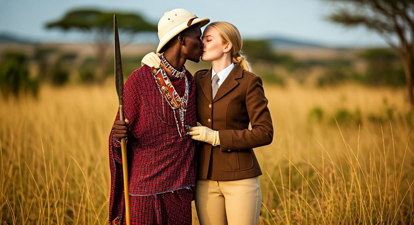 African Romance in the Kenyan Savanna