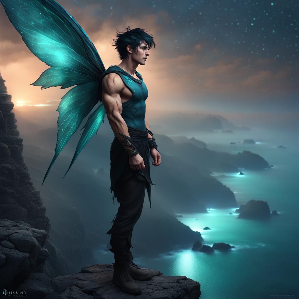 Aquario: Male Fairy of the Enchanted Seas