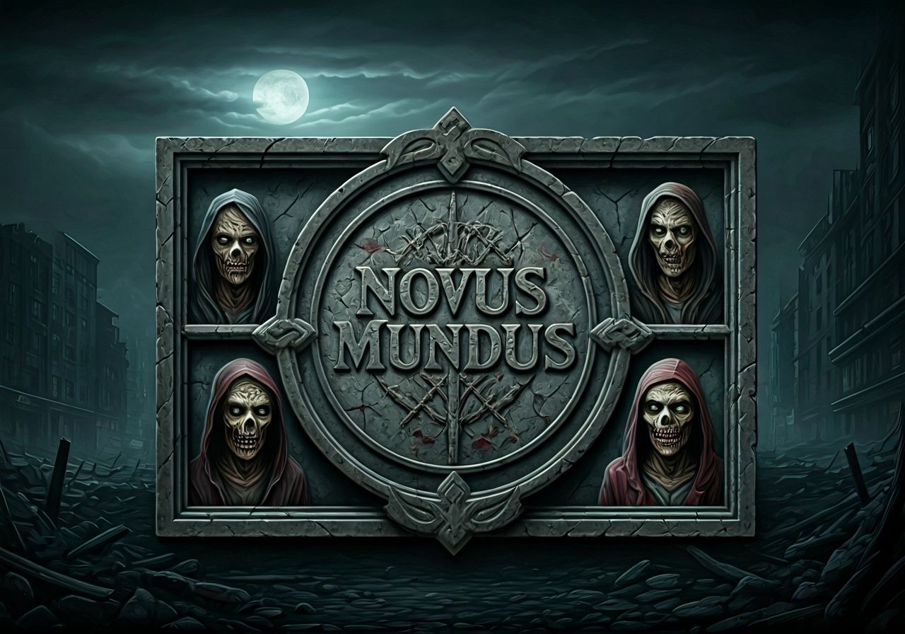 A weathered stone emblem33