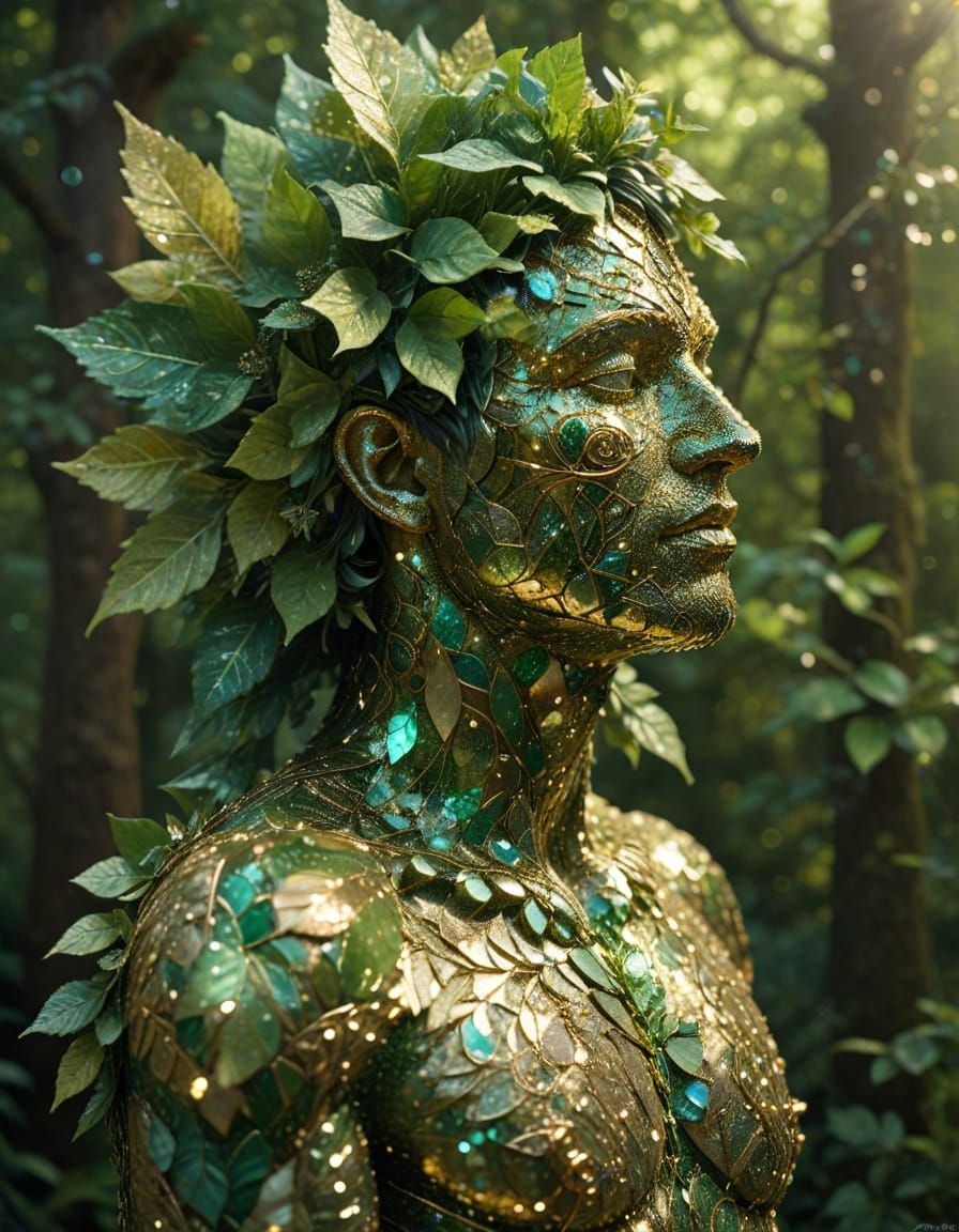 The Reborn Green Man of Spring