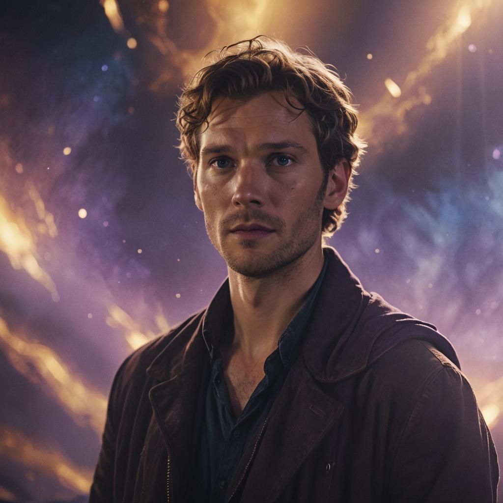 Intrigue in Noir Sci-Fi Film Still