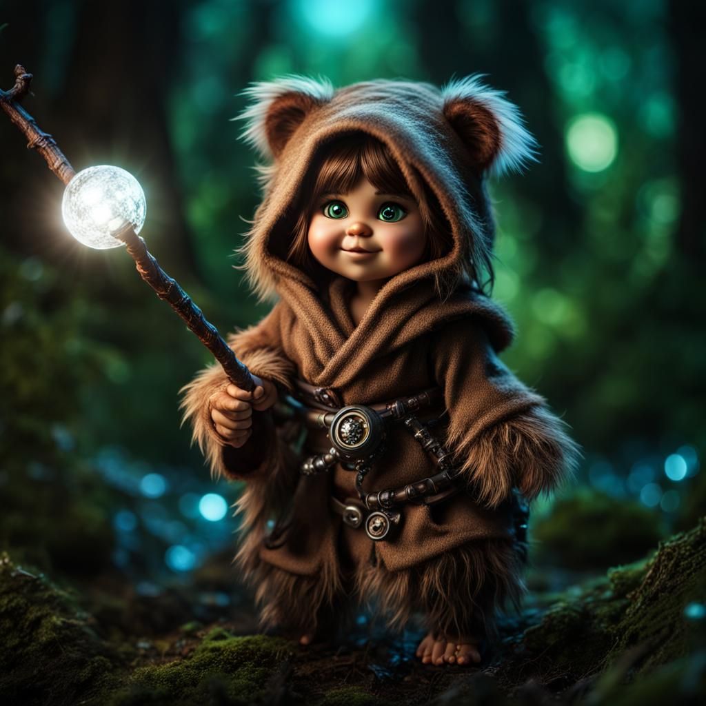 Cute Ewok Girl