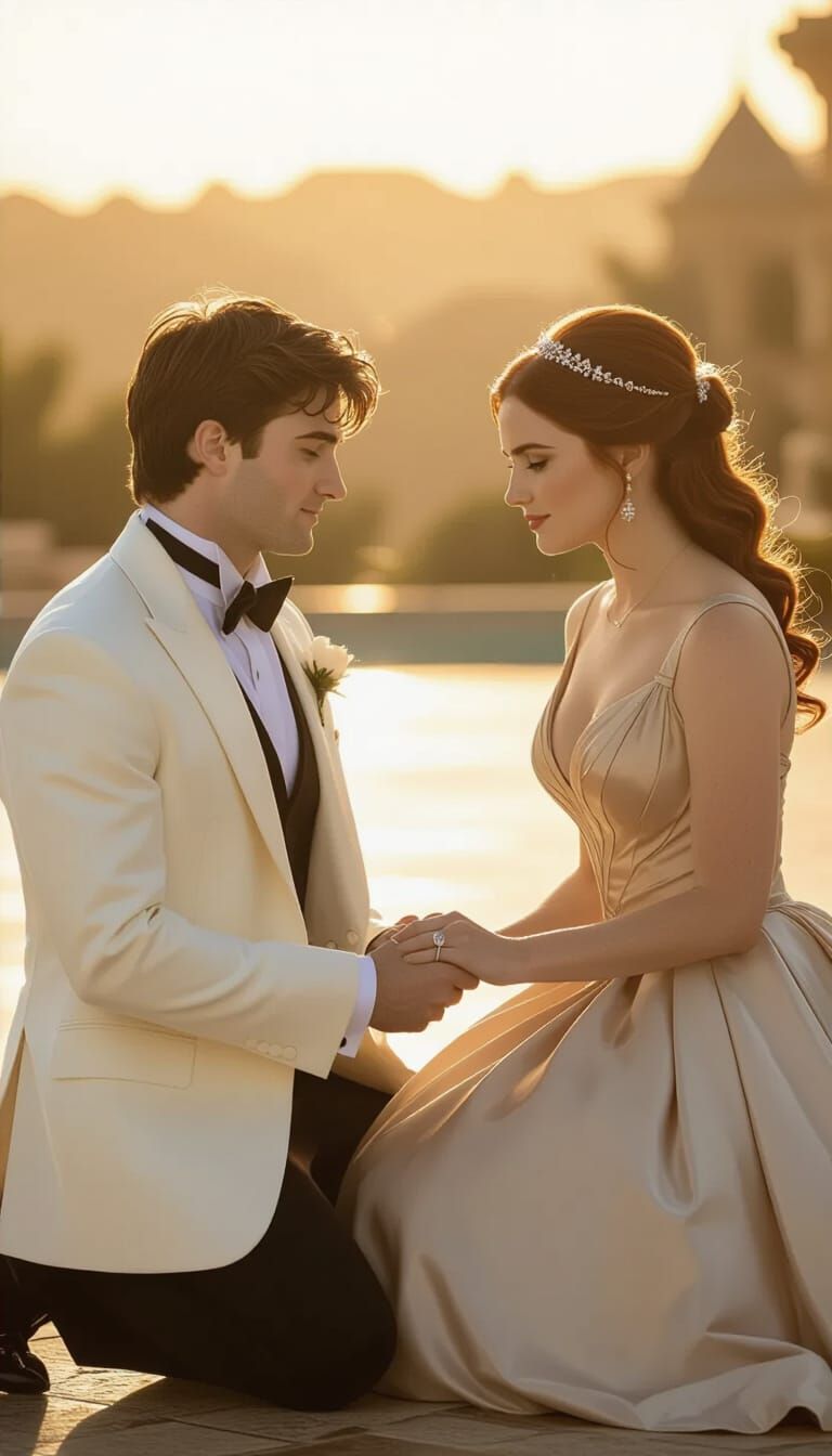 Harry Potter Proposes to Ginny Weasley: A Cinematic Film Sti...