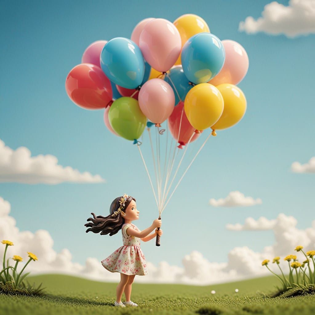 AI Generated Miniature World