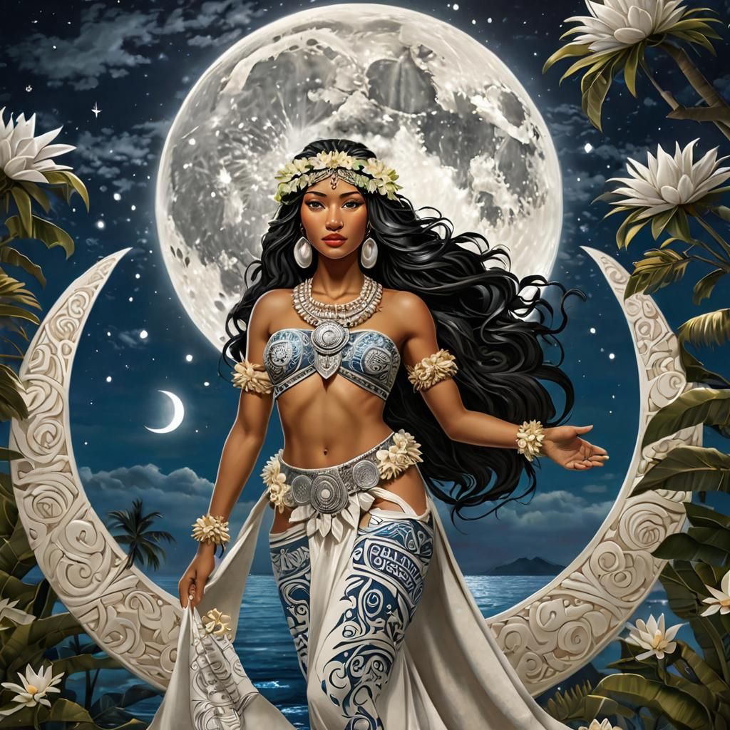 Hina, the Polynesian moon goddess (part 2)