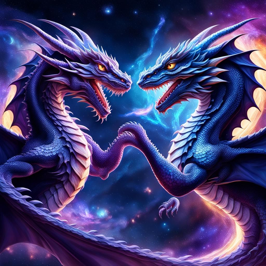 Cosmic Dragons Racing Around the Milky Way