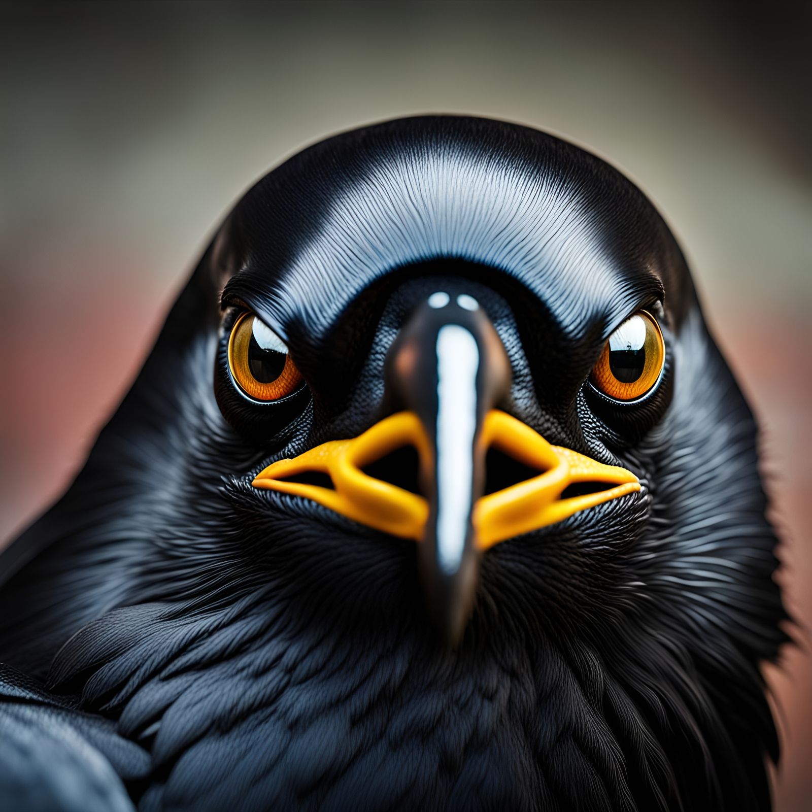 A Close Up of A Crow's Eye (Continued)