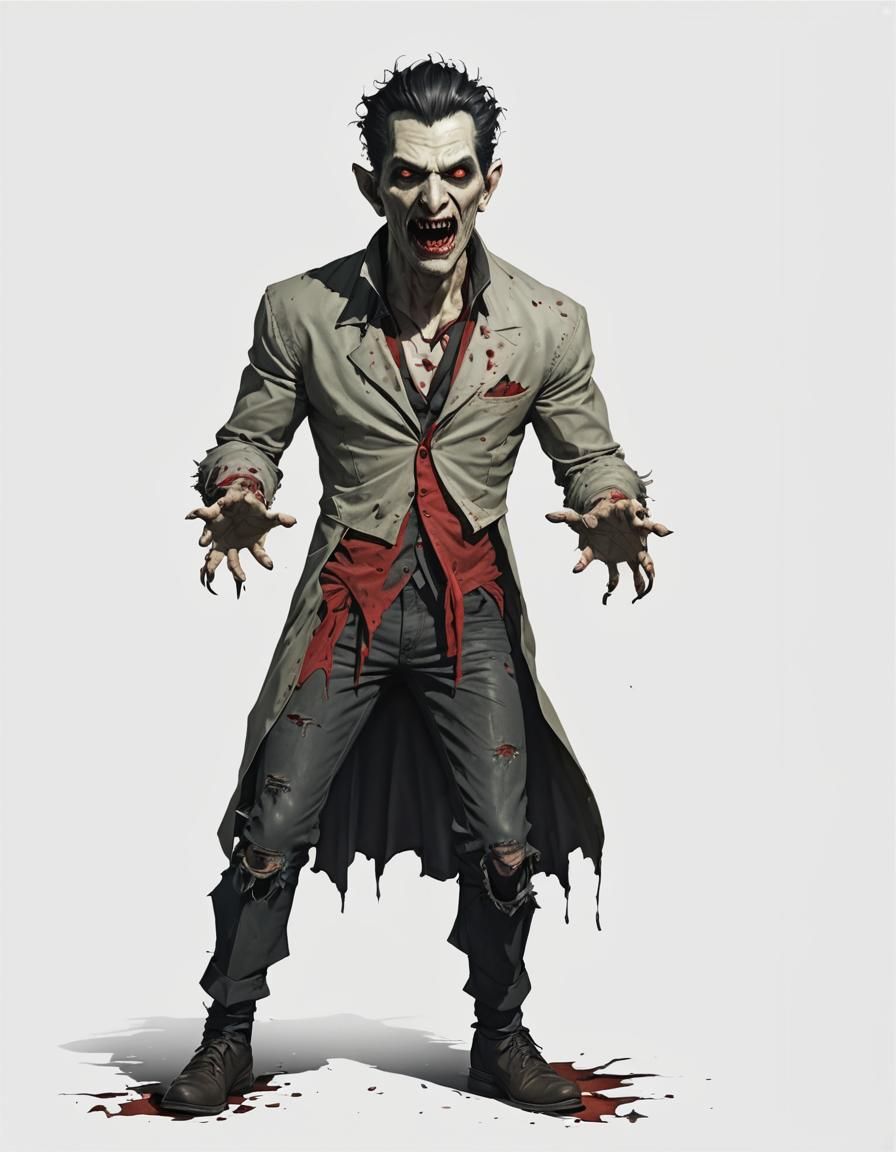 Modern Vampire with Zombie Appearance