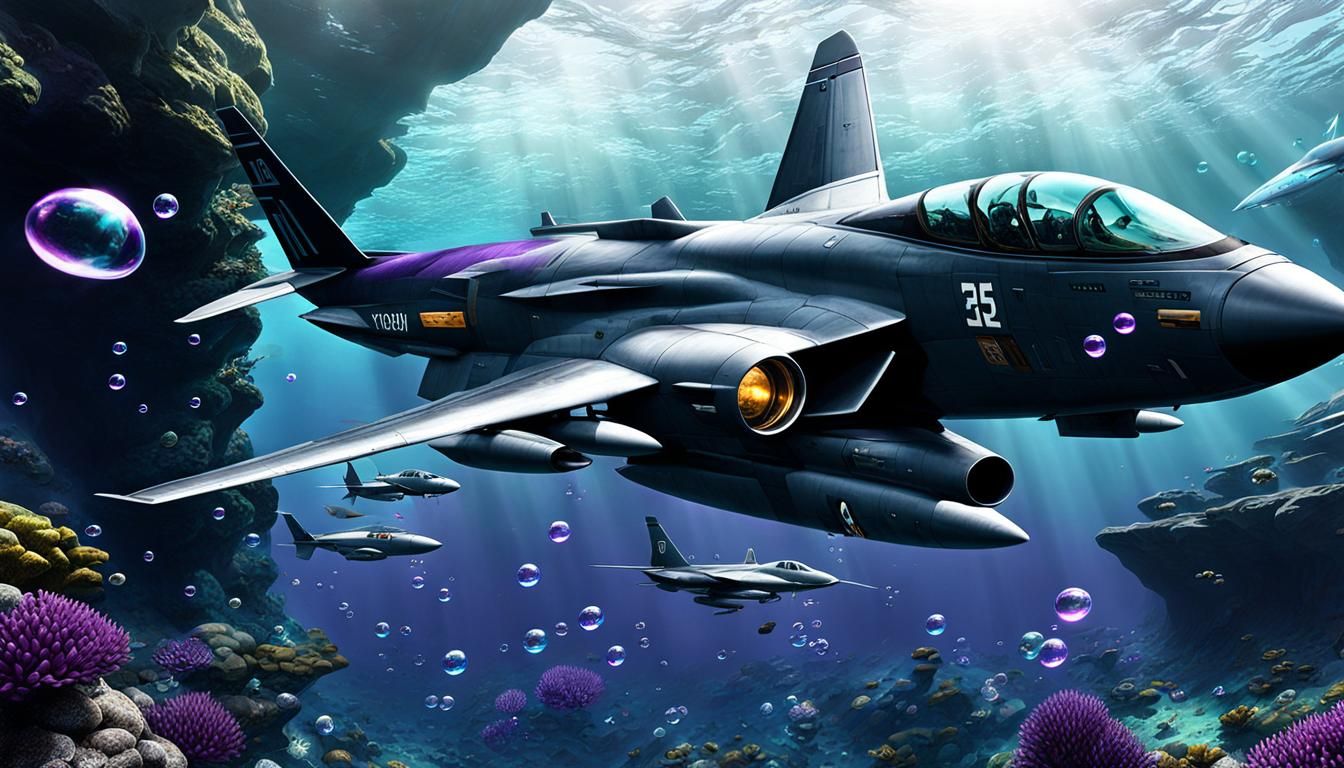 Underwater Jet Fighters and Seal-Dragons