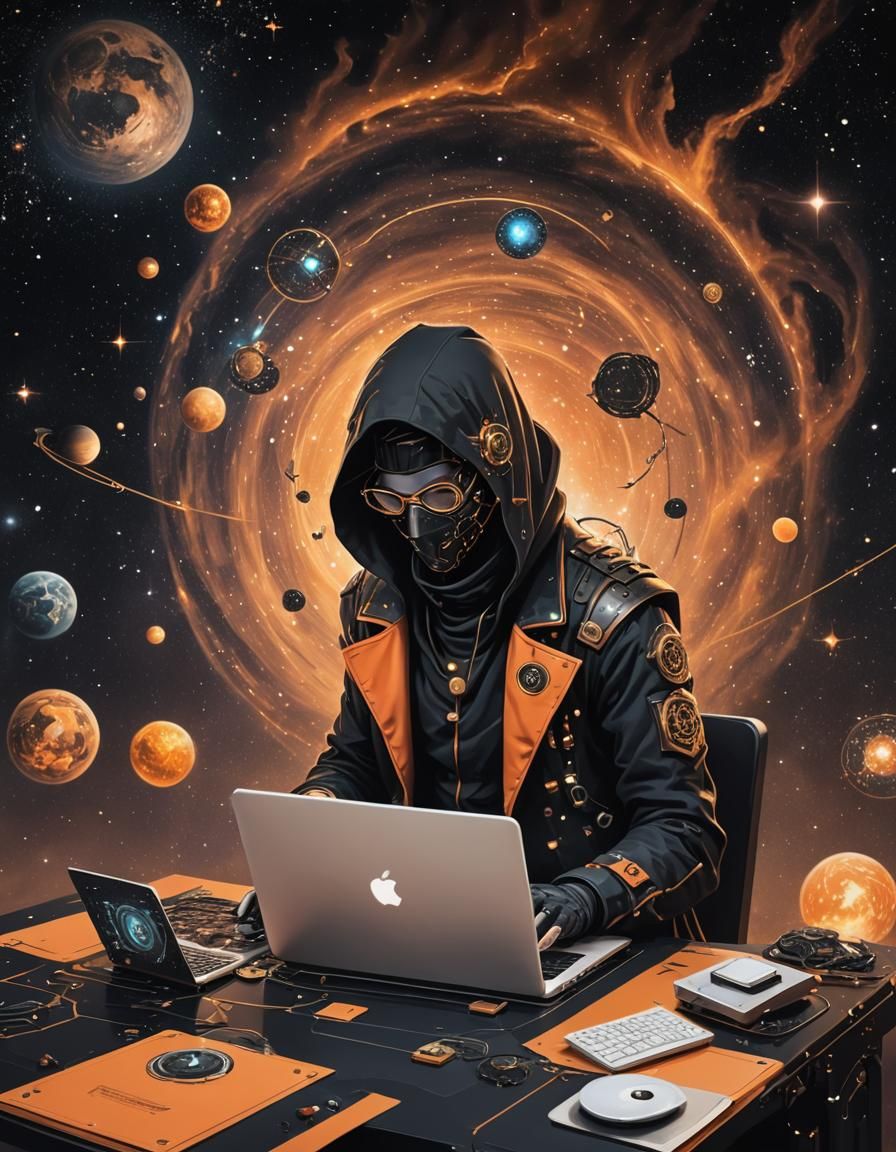 steampunk nebula hacker