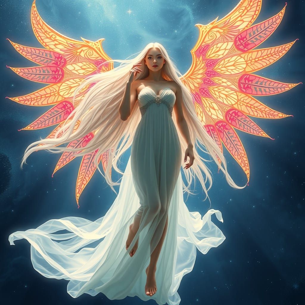 Ethereal Goddess of the Cosmos