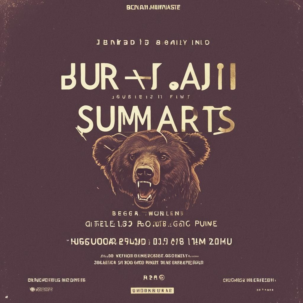 Summer Beats Party Poster in London