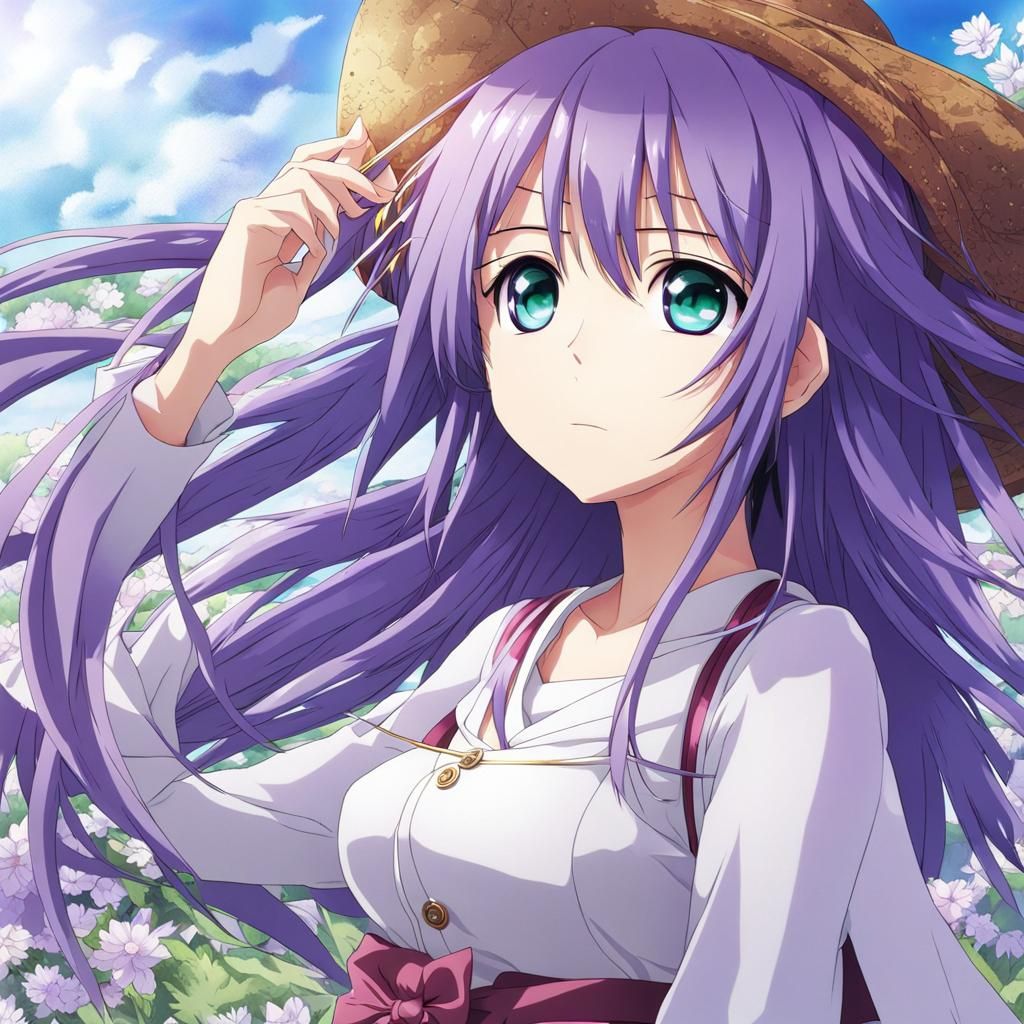 Mizore Shirayuki Anime Key Visual