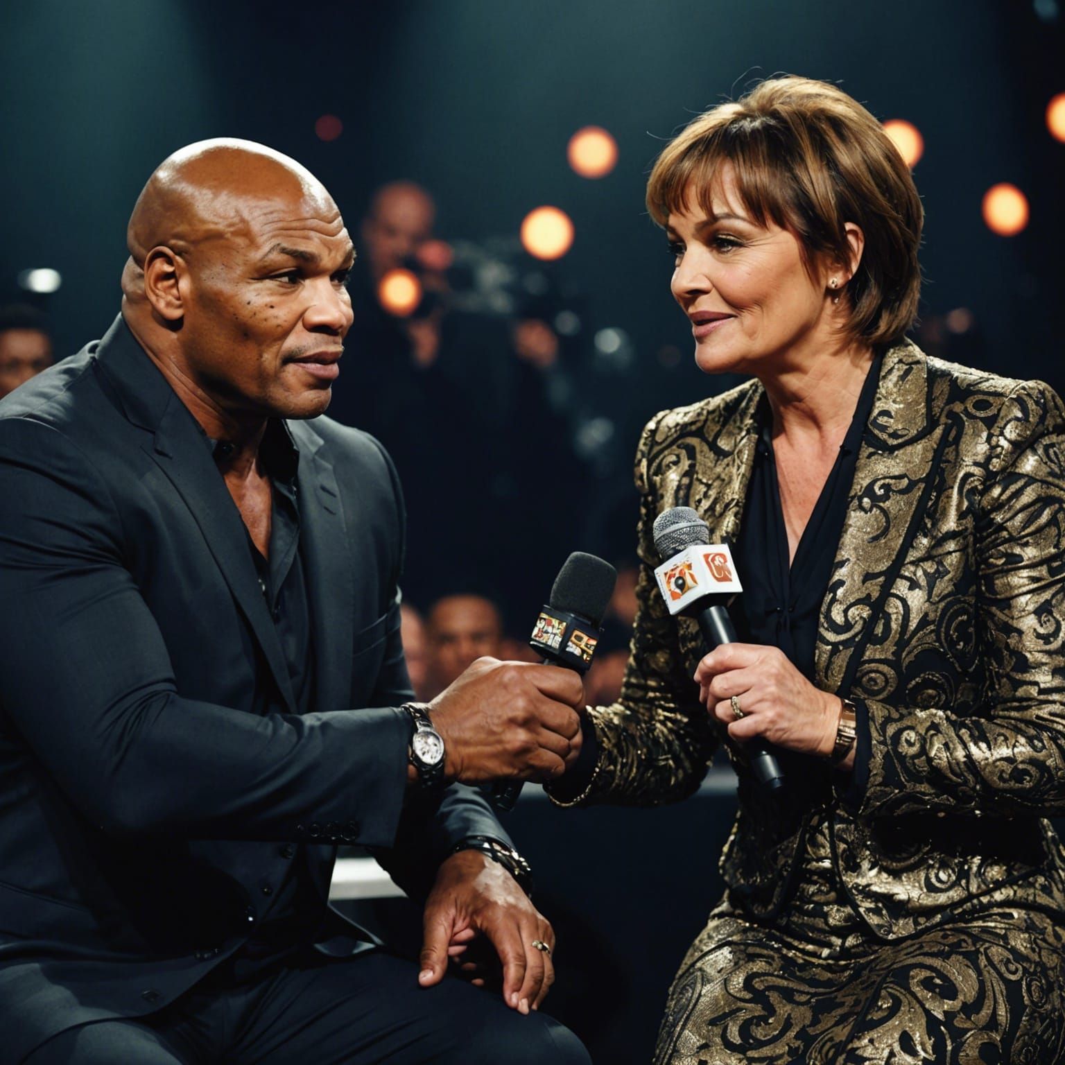 Epic Interview in Dramatic Digital Matte Painting