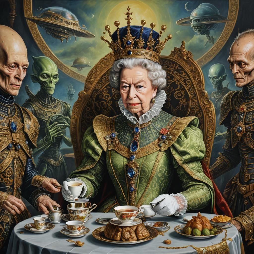 Queen Elizabeth I's Interstellar Tea Party