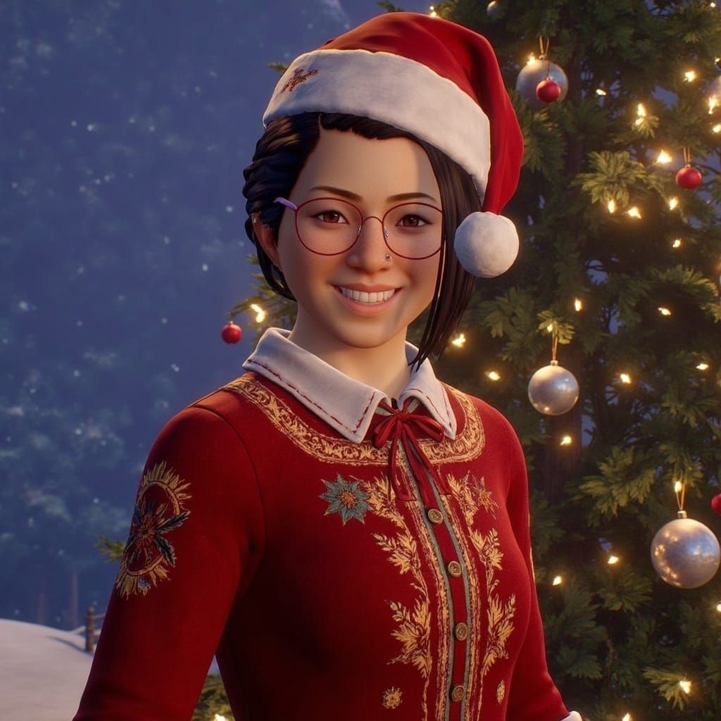 Mrs. Claus in Winter Wonderland