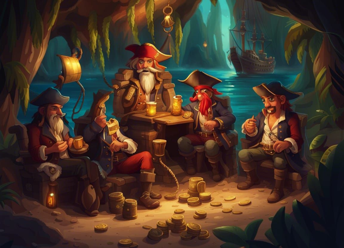 Pirate Cove Hideaway on Remote Island