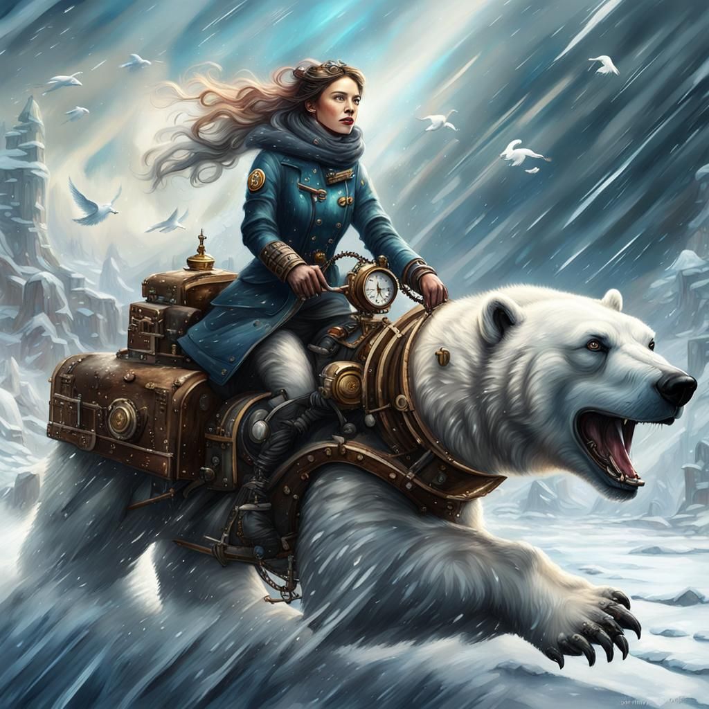 Polar bear rider