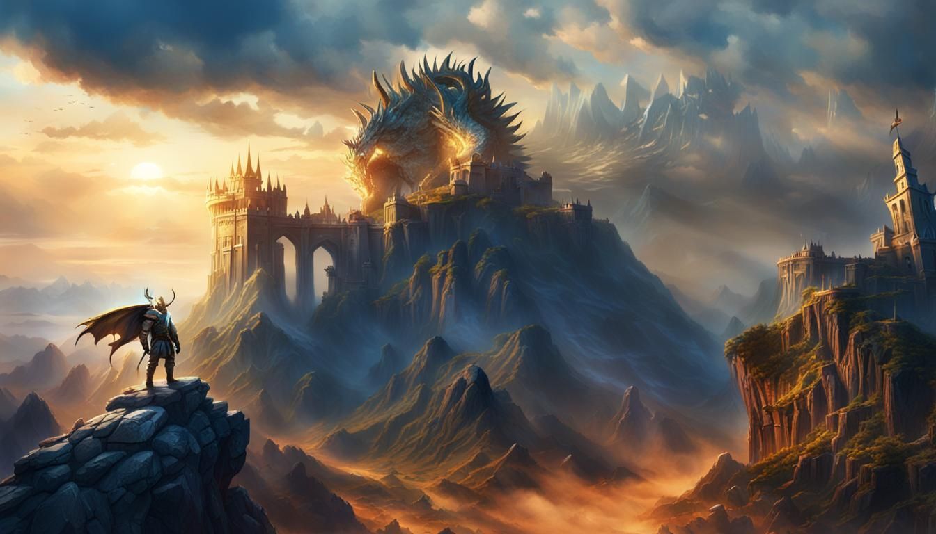 Victorious Warrior in a Sprawling Kingdom