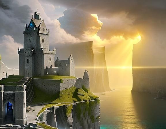 Aran Islands: A Digital Matte Painting Masterpiece