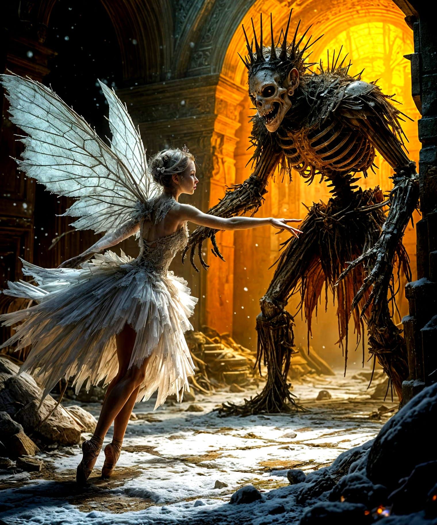 Nutcracker Characters Reimagined as Haunted Mansion Denizens