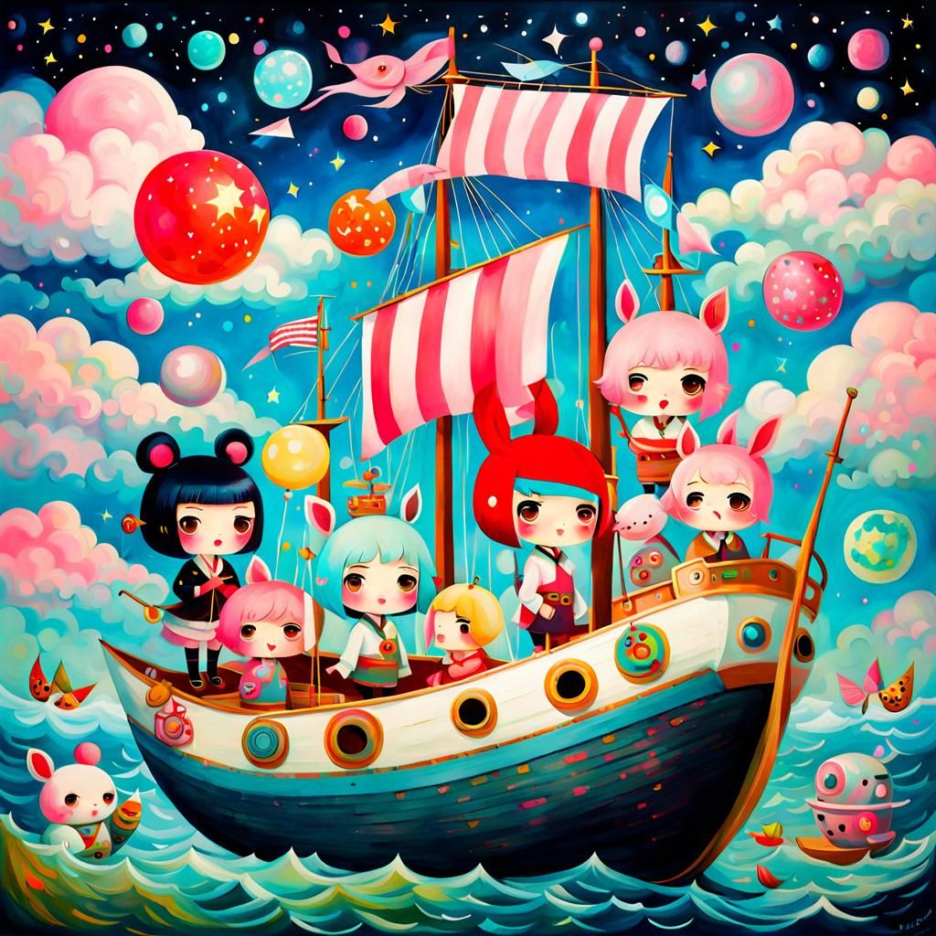 The Ship of Fools in Contemporary Style