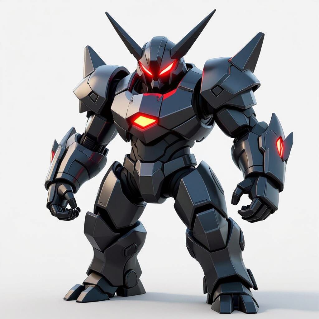 Fortnite Metagross Skin Concept, Detailed 3D Render