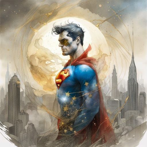 AI Generated Superman Image