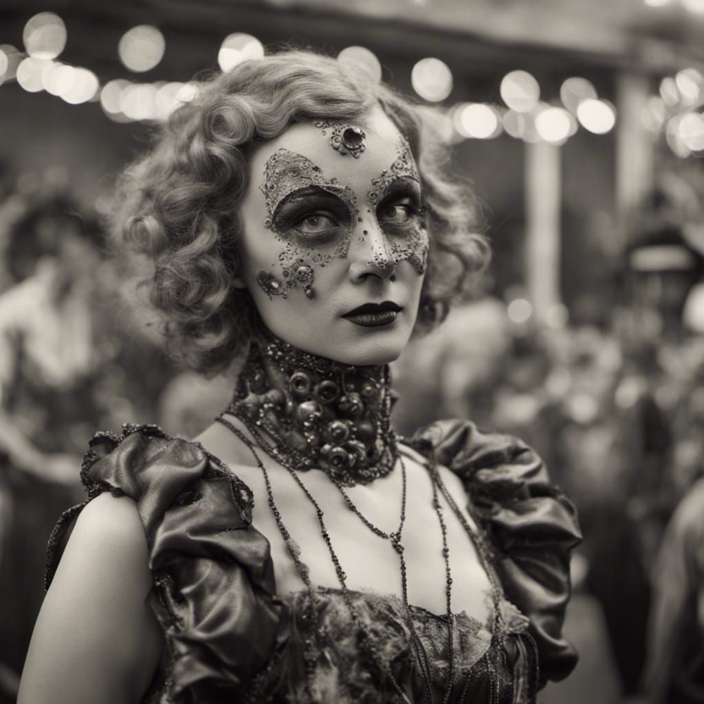 1930s Carnival Portrait