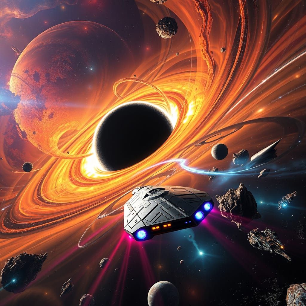 Epic Starship Odyssey Through a Cosmic Solar System