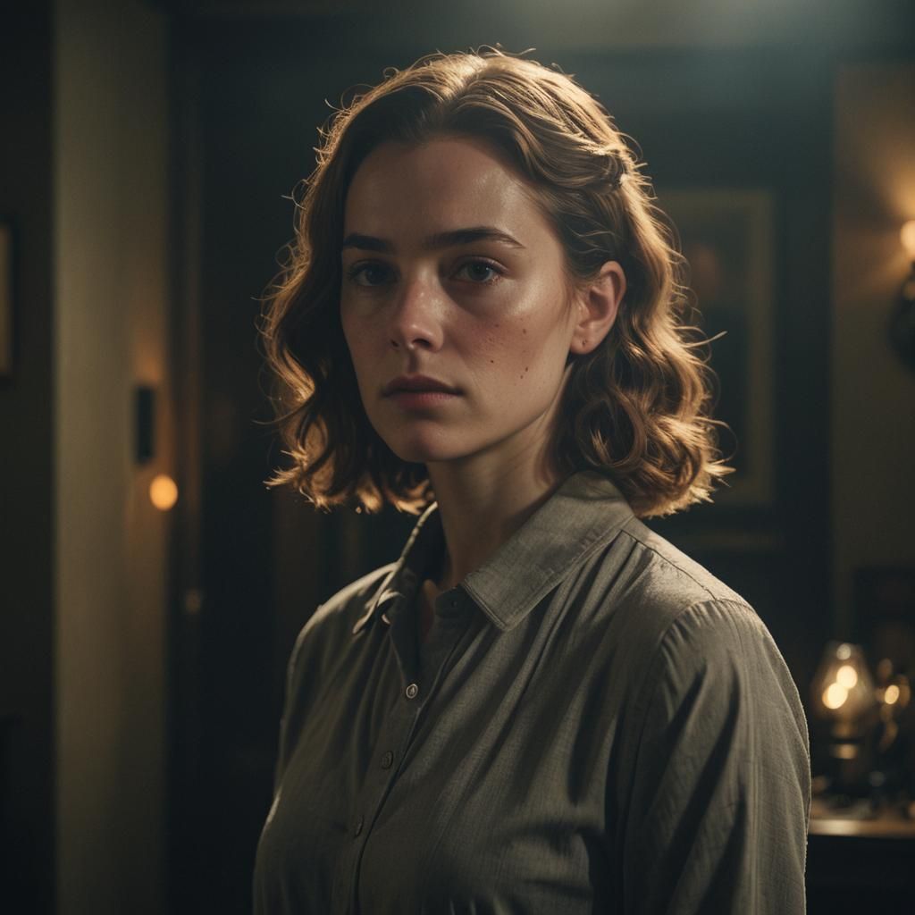 Isobel Morgan in Dark Academia Film Noir