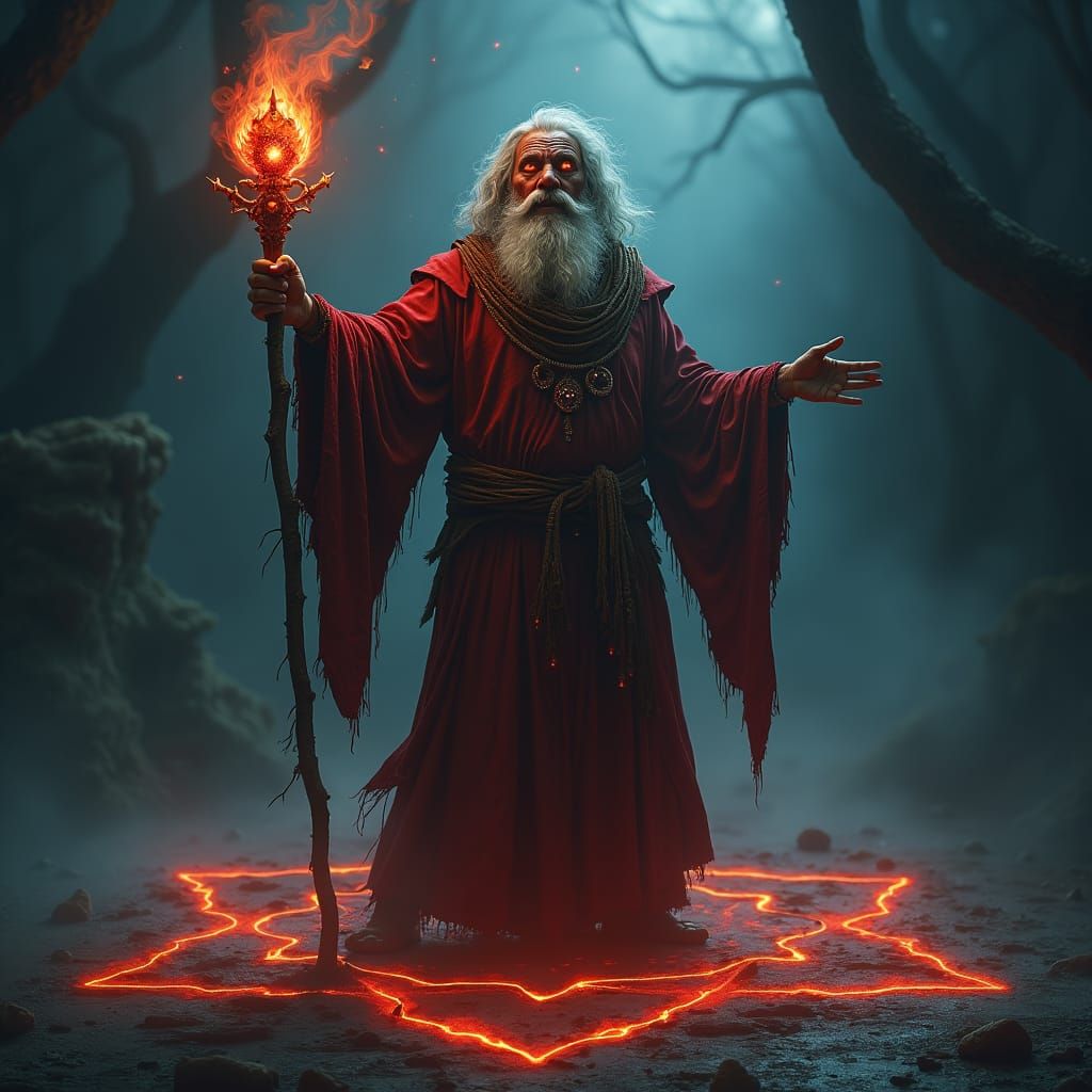 Sinister Tantrik Baba Summons Dark Energies