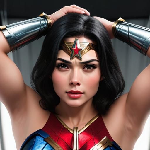 Wonder Woman Headshaving: A Bold Rendition